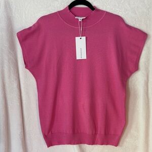Elegant Pink Women's Sweater by Anniewear
